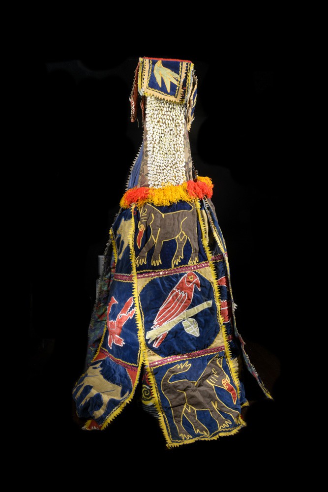 Egun - Costume de danse complet du culte Egungun - Yoruba - Benin / Nigeria