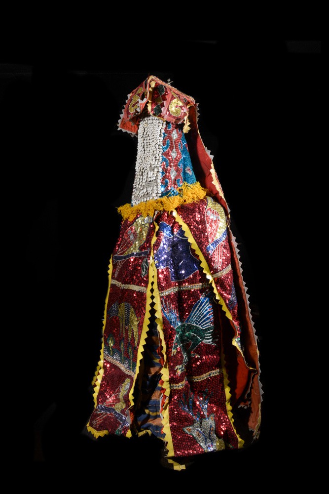 Egun - Costume de danse complet du culte Egungun - Yoruba - Benin / Nigeria
