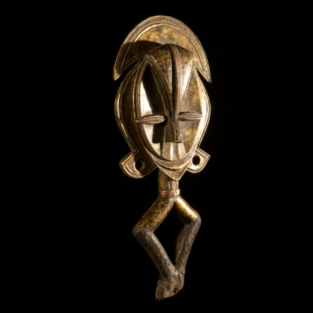 Reliquaire Bwiti en cuivre - Kota  - Gabon