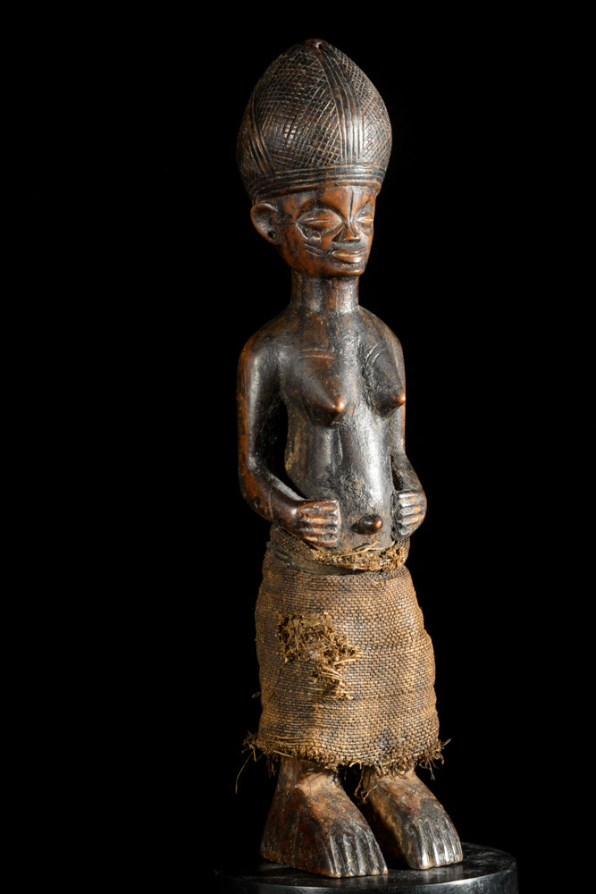 Statue cultuelle de chef - Tabwa - RDC Zaire