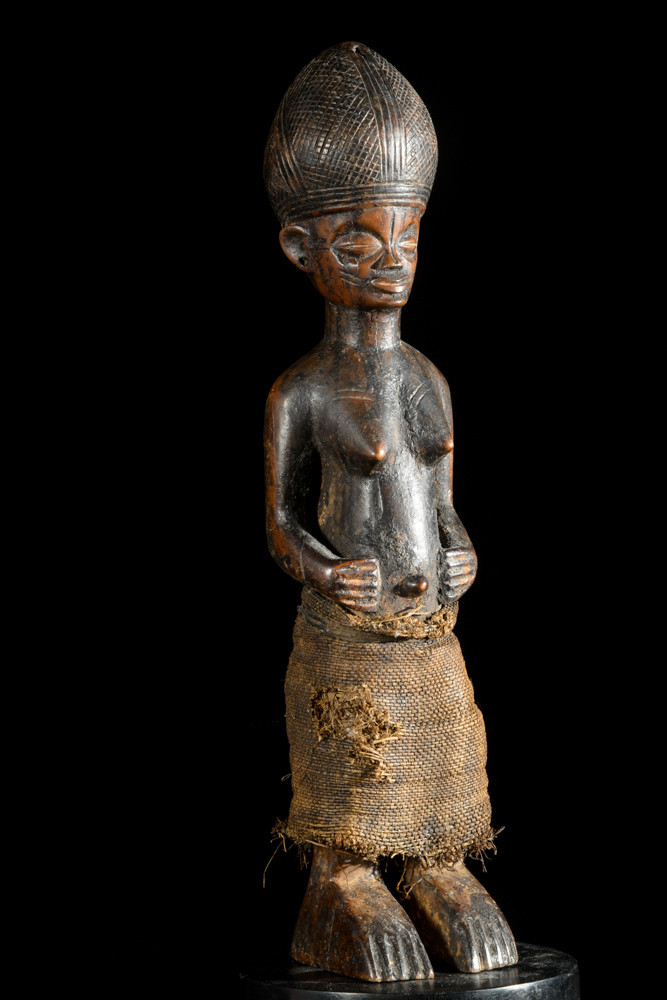 Statue cultuelle de chef - Tabwa - RDC Zaire