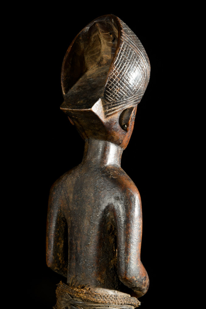 Statue cultuelle de chef - Tabwa - RDC Zaire