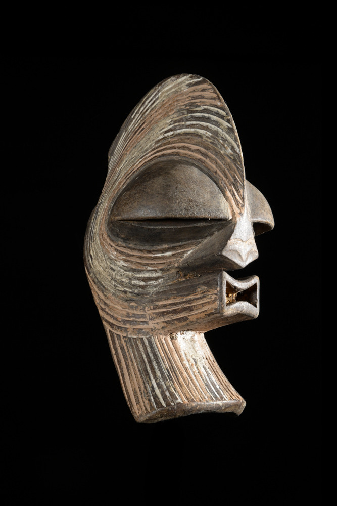 Masque passeport Kifwebe - Songye - RDC Zaire