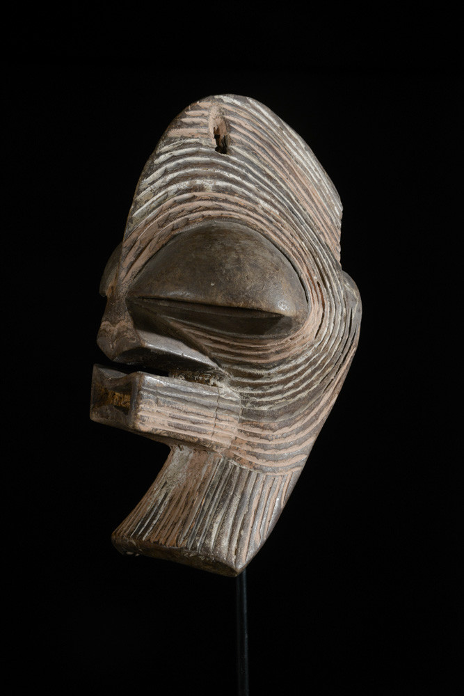 Masque passeport Kifwebe - Songye - RDC Zaire