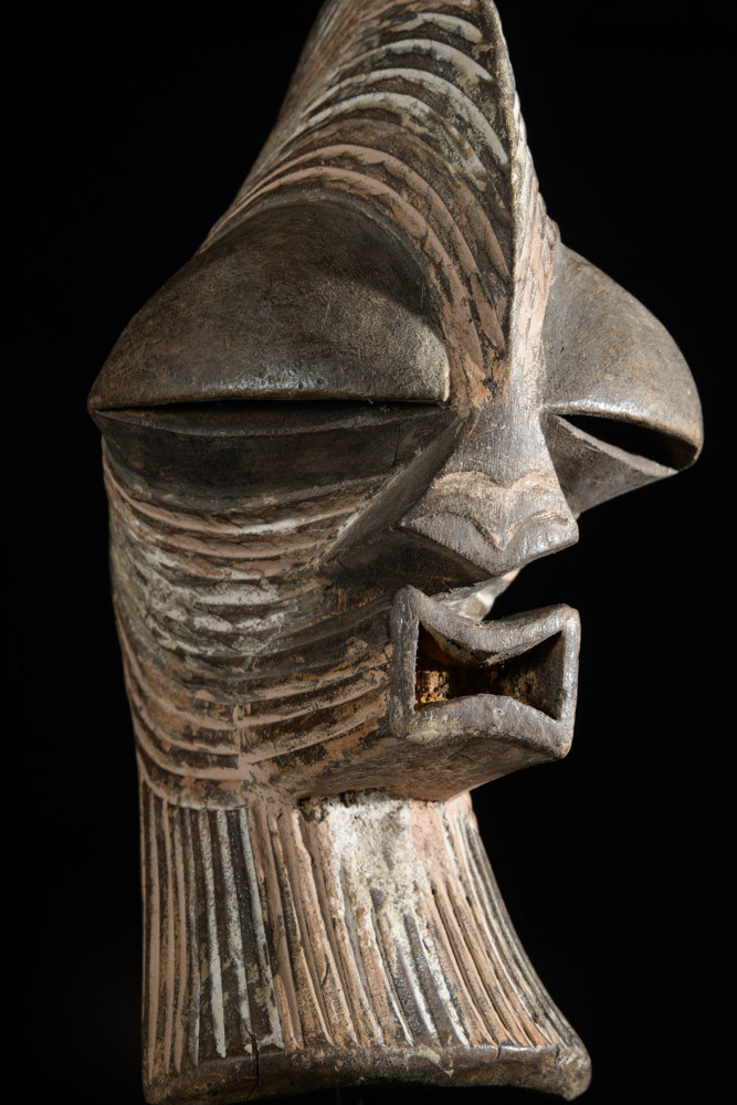 Masque passeport Kifwebe - Songye - RDC Zaire
