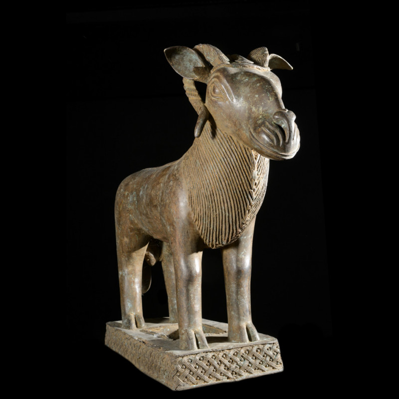 Belier Royal aquamanille - Bini Edo - Nigeria - Bronzes Benin