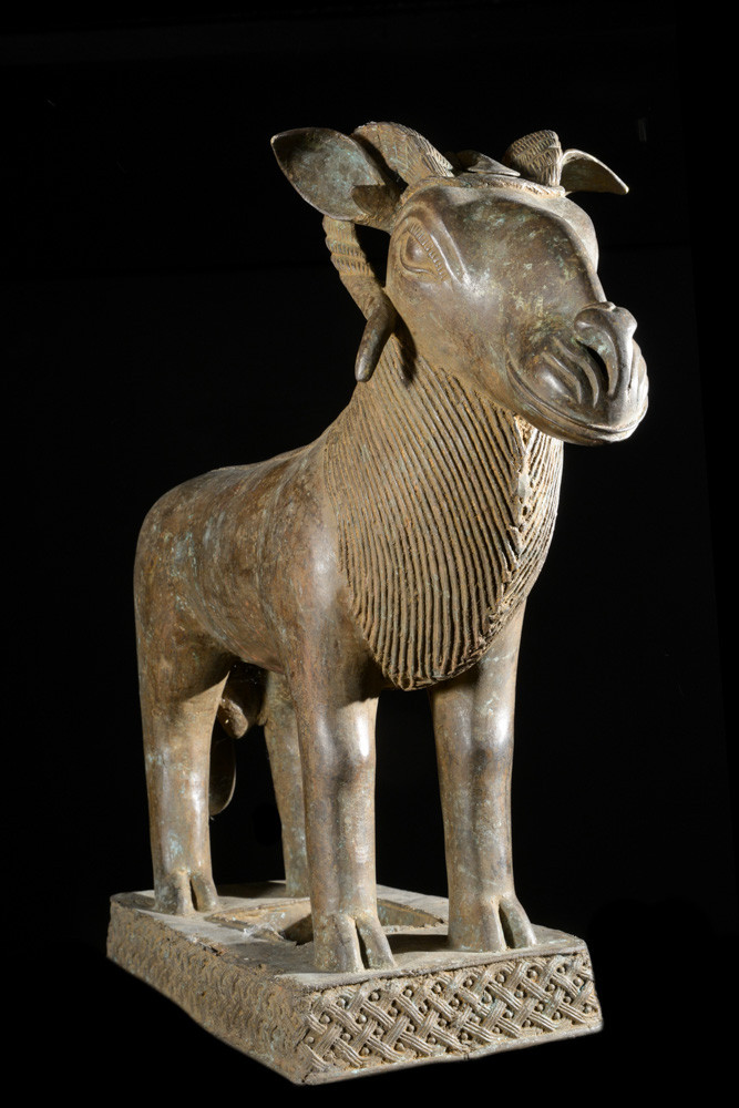 Belier Royal aquamanille - Bini Edo - Nigeria - Bronzes Benin