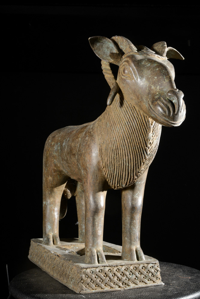 Belier Royal aquamanille - Bini Edo - Nigeria - Bronzes Benin