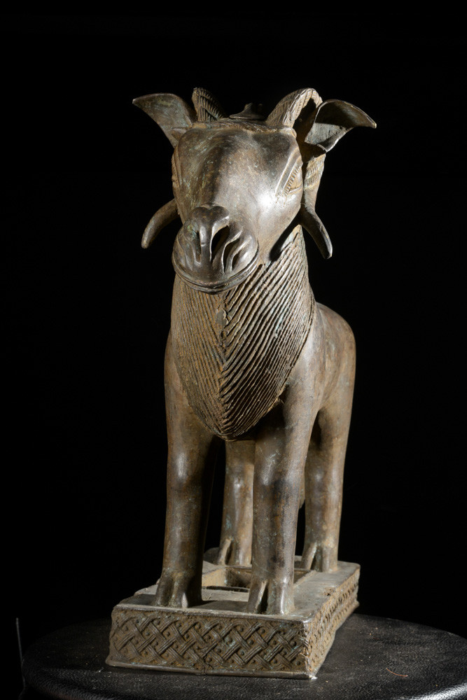 Belier Royal aquamanille - Bini Edo - Nigeria - Bronzes Benin