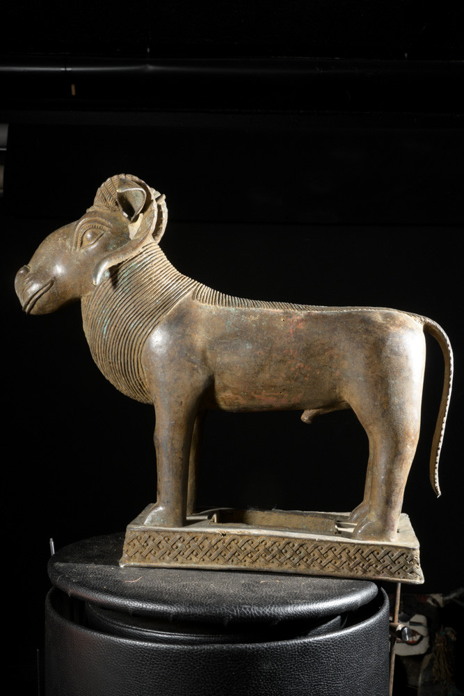 Belier Royal aquamanille - Bini Edo - Nigeria - Bronzes Benin