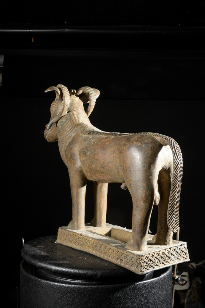 Belier Royal aquamanille - Bini Edo - Nigeria - Bronzes Benin