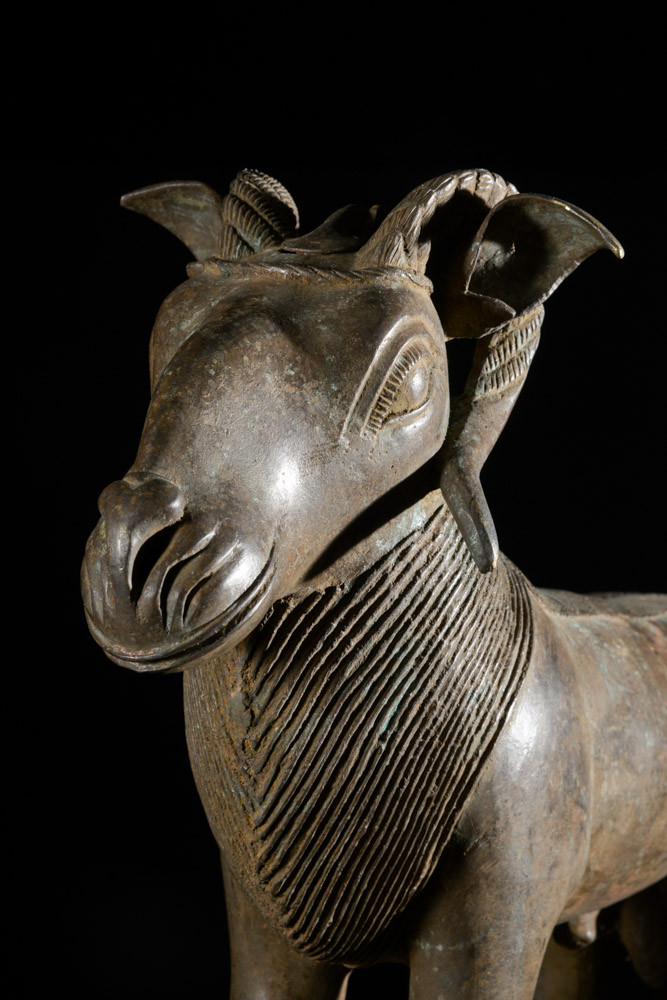 Belier Royal aquamanille - Bini Edo - Nigeria - Bronzes Benin