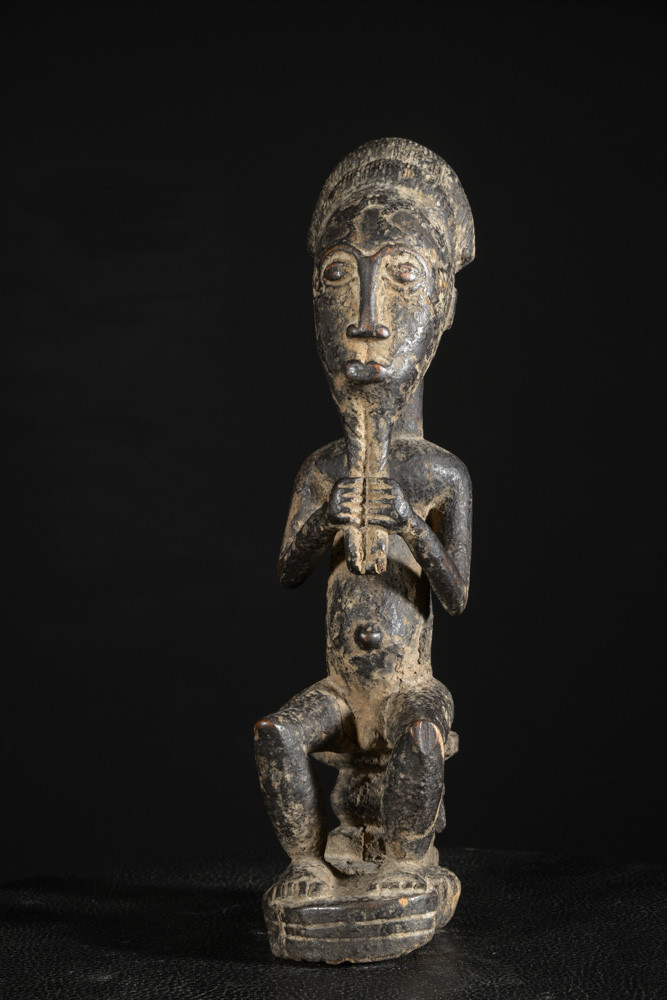 Statue votive de chef Waka Sran - Baoule - Côte d'Ivoire