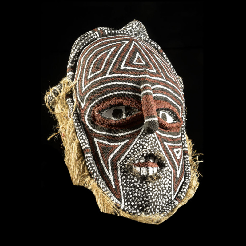 Masque Makishi polychrome - Chokwe / Luvale - Angola / Zambie