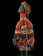 Poupee de fertilité perlée Ham Pilu - Fali - Cameroun