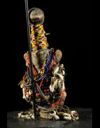 Poupee Namji Dowayo - Nigeria / Cameroun - Poupee perles africaines