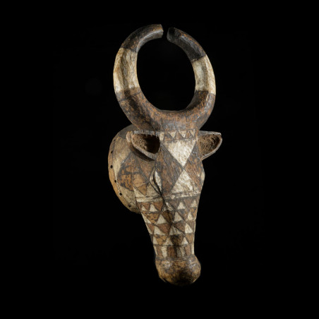 Masque Buffle Polychrome - Bwa - Burkina Faso