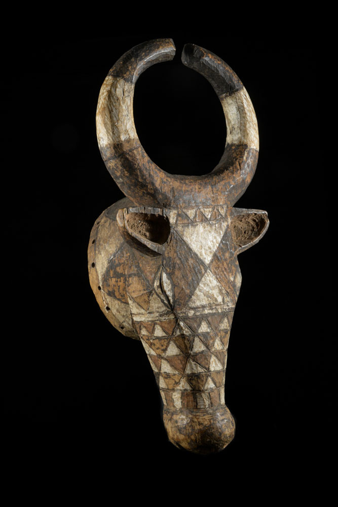 Masque Buffle Polychrome - Bwa - Burkina Faso