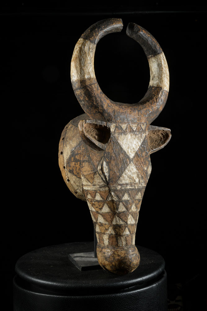 Masque Buffle Polychrome - Bwa - Burkina Faso