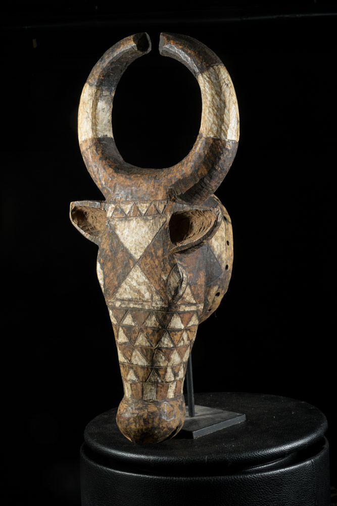 Masque Buffle Polychrome - Bwa - Burkina Faso