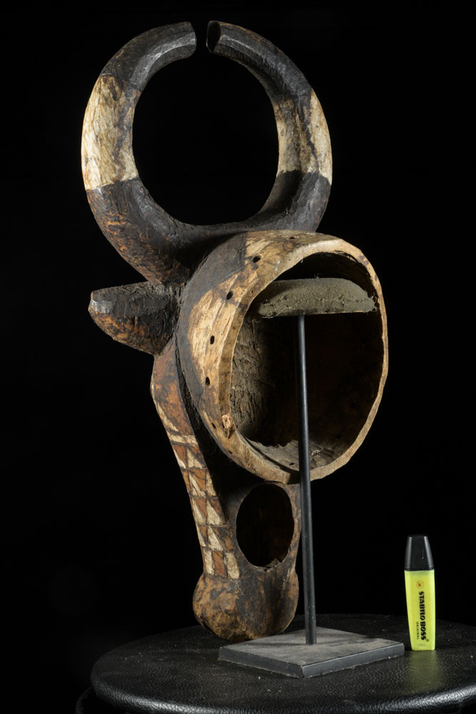 Masque Buffle Polychrome - Bwa - Burkina Faso