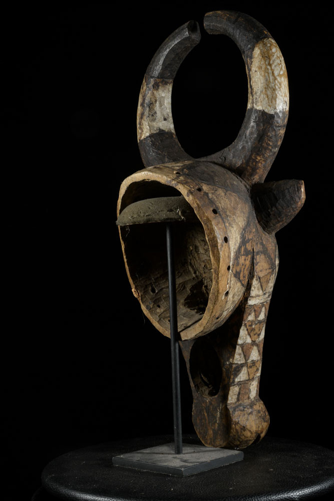 Masque Buffle Polychrome - Bwa - Burkina Faso