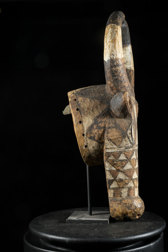 Masque Buffle Polychrome - Bwa - Burkina Faso