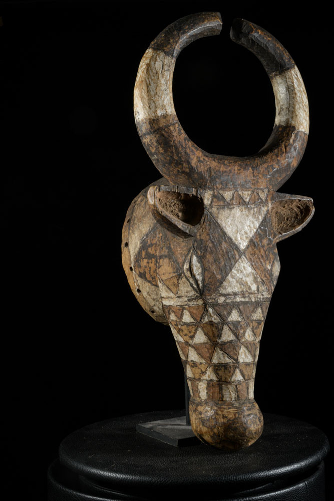 Masque Buffle Polychrome - Bwa - Burkina Faso