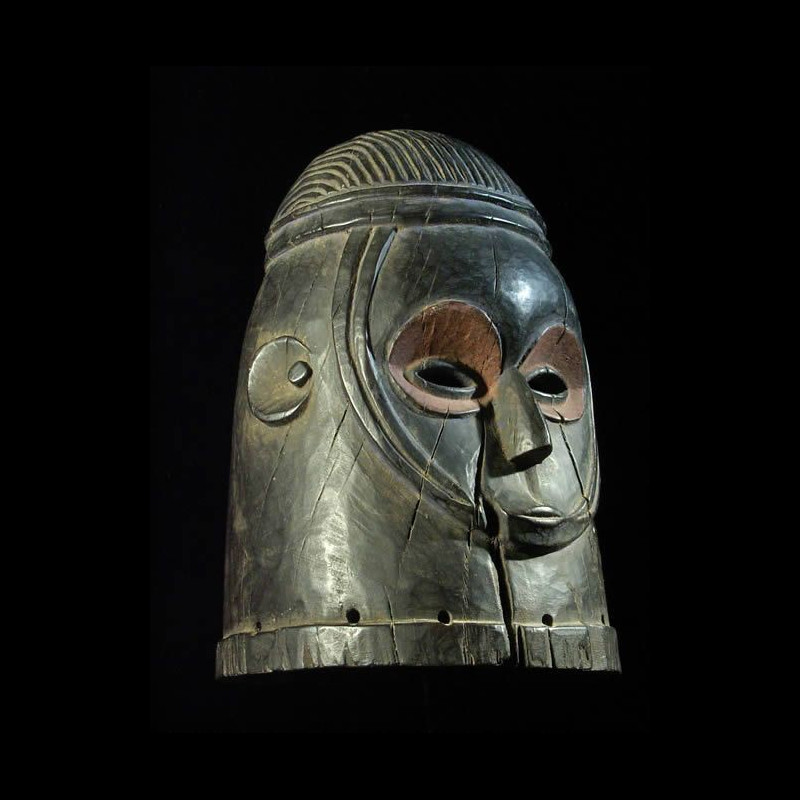 Masque casque Egu - Igala - Nigeria - Masques africains
