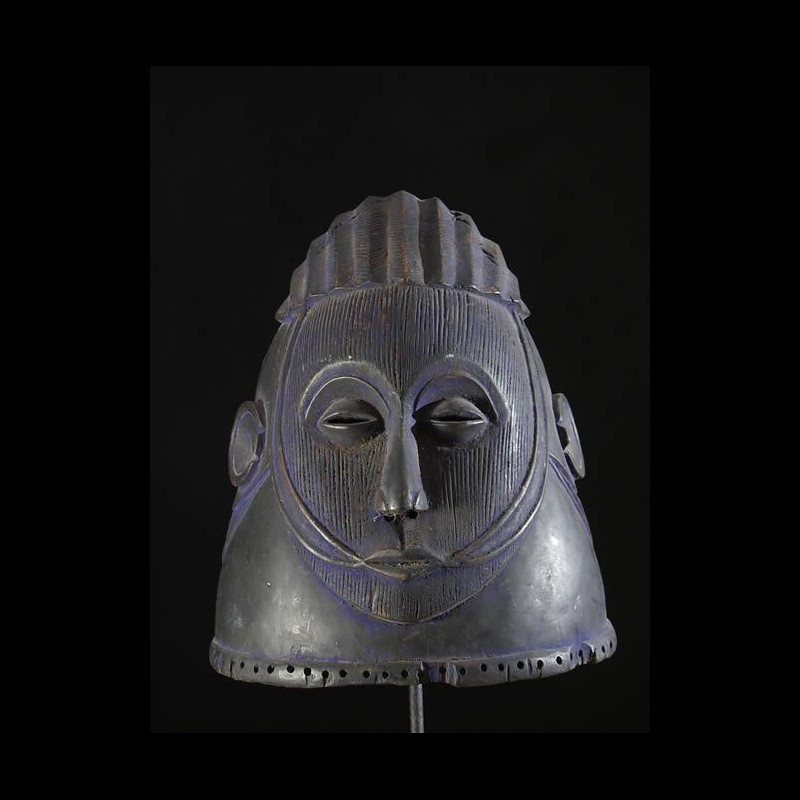 Masque casque Egu - Igala - Nigeria - Masques africains