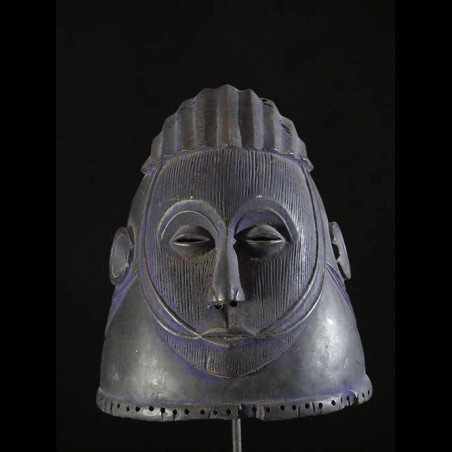 Masque casque Egu - Igala - Nigeria - Masques africains