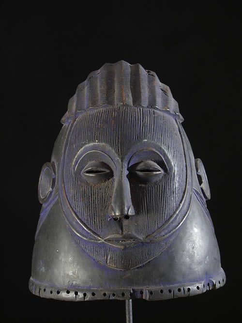 Masque casque Egu - Igala - Nigeria - Masques africains
