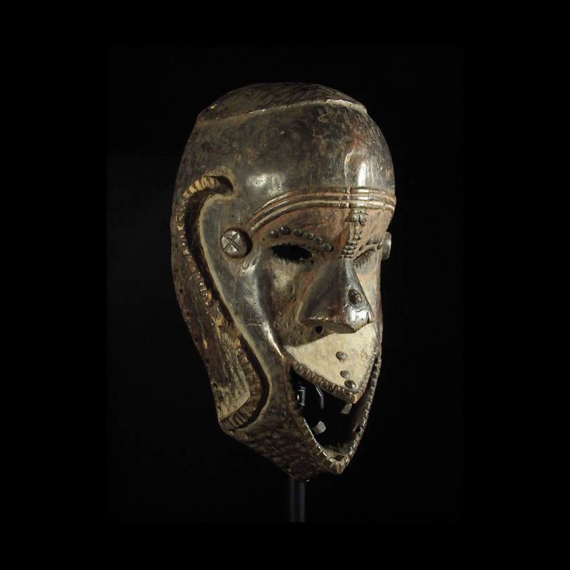 Masque ancien - Ngbaka - RDC Zaire / Soudan - Masques africains