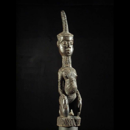 Statuette ancetre Totshi - Ndengese - RDC Zaire - Statuette afri