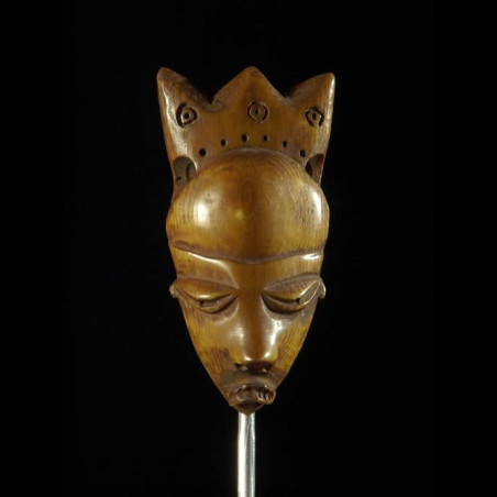 Amulette Ikhoko - Pende - RDC Zaire ivoires et corne africaines