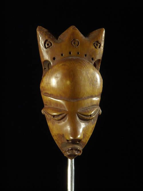 Amulette Ikhoko - Pende - RDC Zaire ivoires et corne africaines