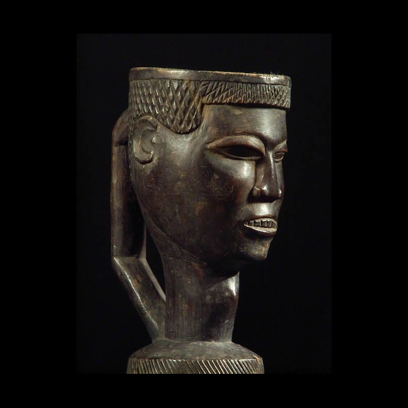 Coupe cephalomorphe - Kuba Wongo - RDC Zaire - Receptacles