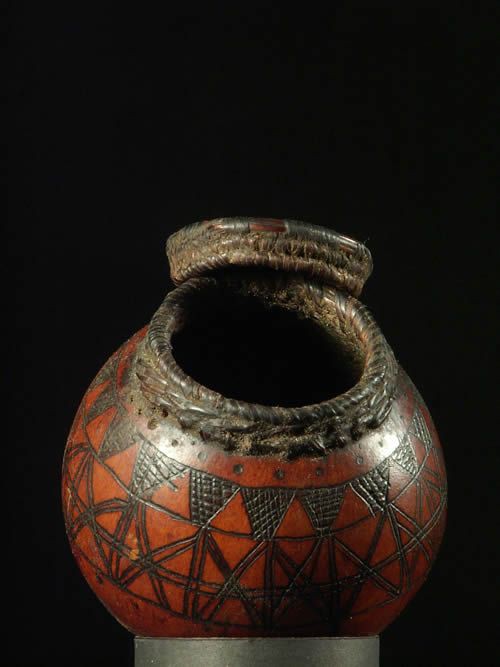 Calebasse pour beurre - Ethiopie - Borana - Receptacles