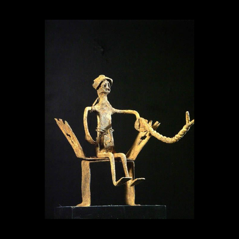 Fragment Asen / autel portatif - Ethnie Fon - Benin - Rites