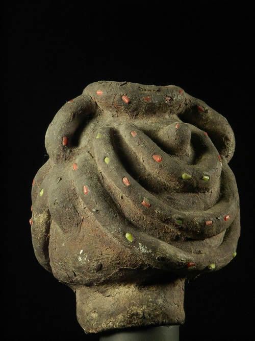 Poterie ornee - Agni - Côte d'Ivoire - Poteries et contenants