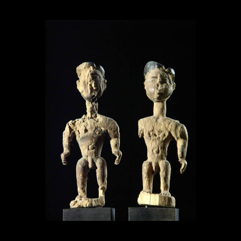 Couple de jumeaux - Fon - Benin - Statues Africaines