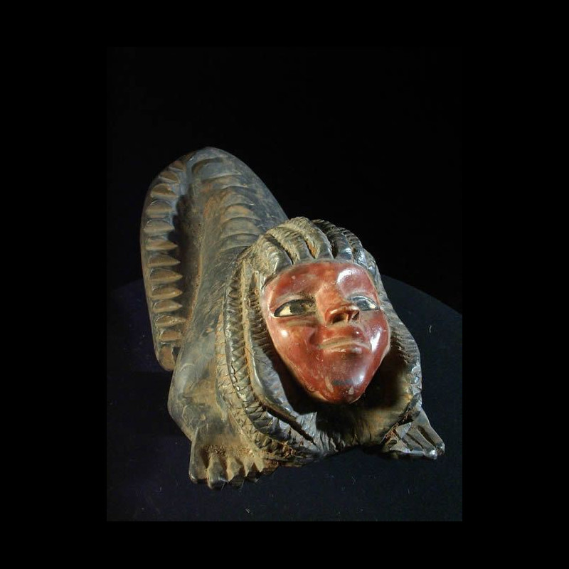 Statuette Vaudou Mami Wata sirene - Ewe - Benin - Culte Vaudou