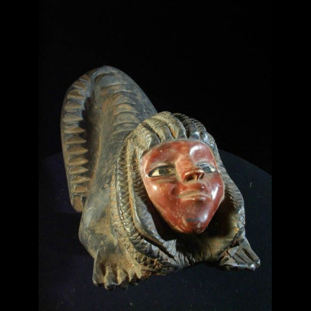 Statuette Vaudou Mami Wata sirene - Ewe - Benin - Culte Vaudou