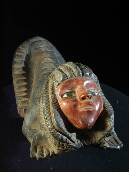 Statuette Vaudou Mami Wata sirene - Ewe - Benin - Culte Vaudou