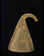 Monnaie primitive lance en fer noir - Pouli - Cameroun