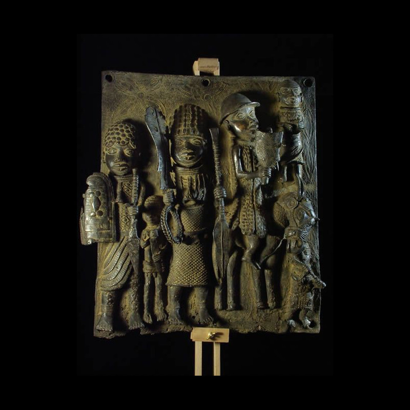 Plaques de palais - Nigeria - BIni Edo - Bronze cire perdue