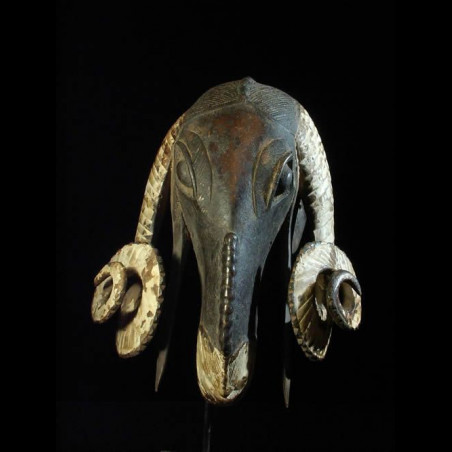 Masque Belier Baoule - Cote d’ivoire - Masques d’afrique