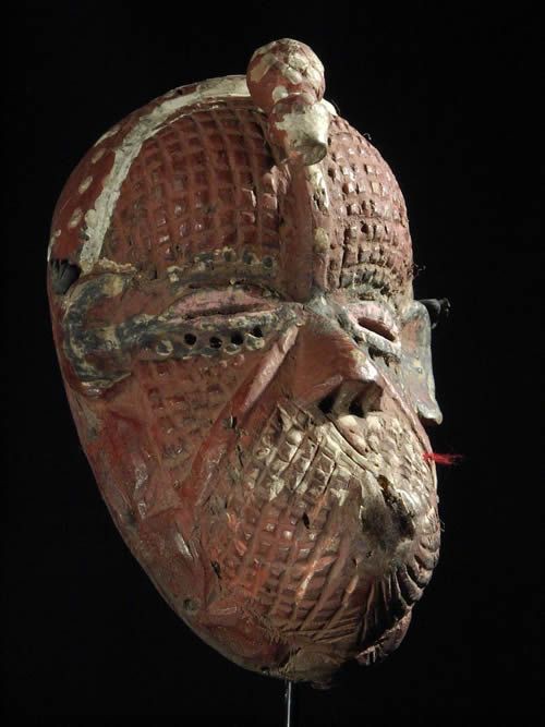 Masque ancien de maladie - Ibo / Igbo - Nigeria - Maladies