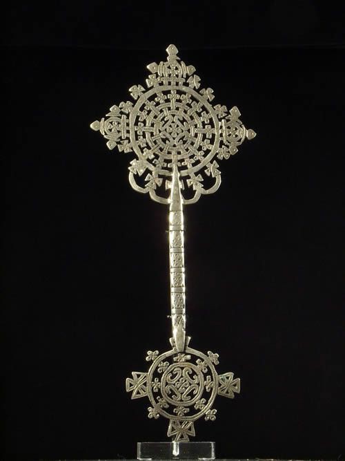 Croix personnelle Copte sans socle - Oromo / Amhara