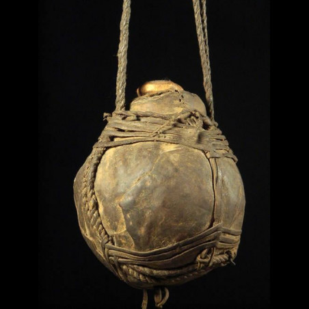 Gourde en cuir - Borana - Ethiopie